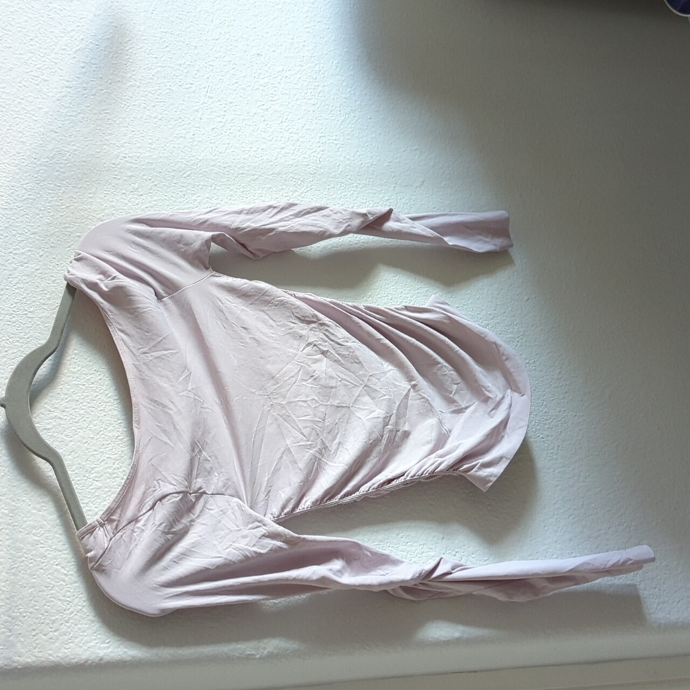 Free people purple dance/ yoga top